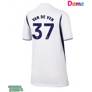 Tottenham Hotspur Micky van de Ven #37 Replika Hjemmebanetrøje Dame 2026-27 Kortærmet